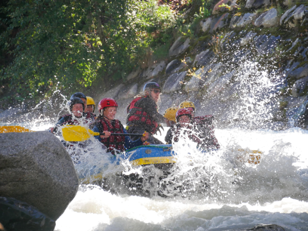Rafting on the Arve