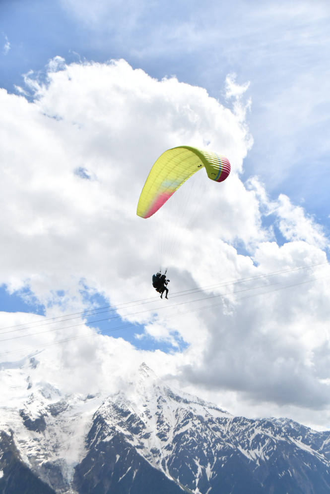 vol parapente montagne été hiver activité
