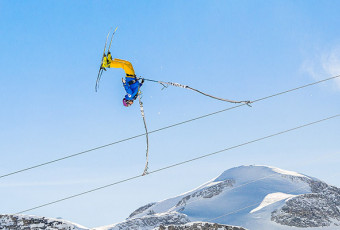 Bun-j-ride avec Evolution 2 Tignes.