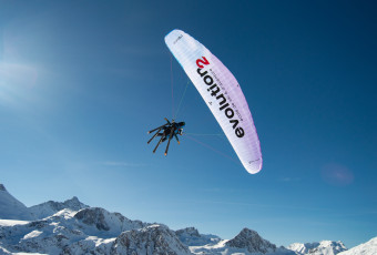 Vol en parapente avec Evolution 2 Tignes.