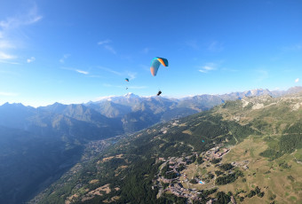 parapente Tignes