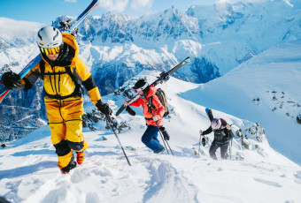Vallée Blanche, hors-piste, Aiguille du Midi, Chamonix